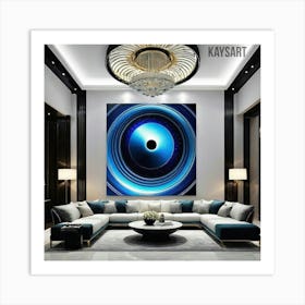 Abstract Painting 4 Art Print