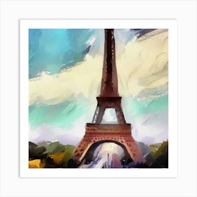 Eiffel Tower Art Print