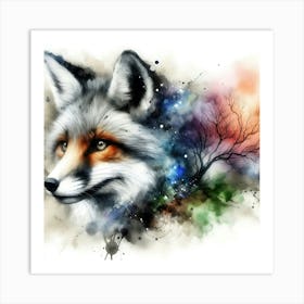 Creative Wild Animal Representation 30 Art Print