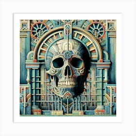 Skullphoria 1 Art Print