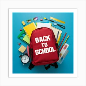 Back To School 2 Art Print