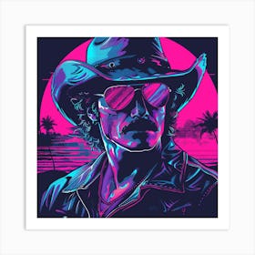 Cowboy Hat 3 Art Print