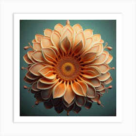 Dahlia 1 Art Print