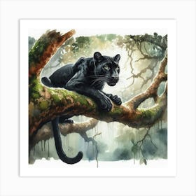 Black Panther Art Print