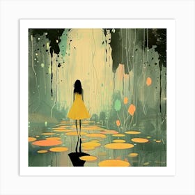 Lily Pond 1 Art Print