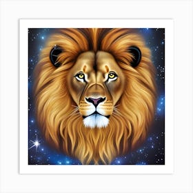 The Lion Art Print