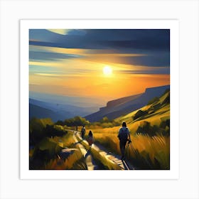 Landscape Painting 91 Art Print