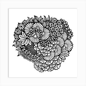 Compact Garden Art Print