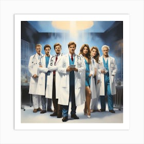 Doctors Art Print