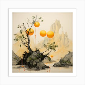 Mystical Grove Resonance Art Print