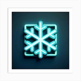 Snowflake Art Print