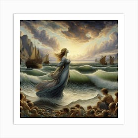 Mermaid 16 Art Print