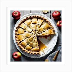 Apple Pie 3 Art Print
