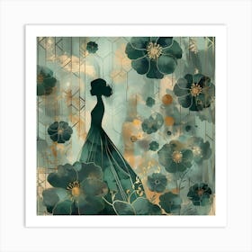 Emerald Green 2 Art Print