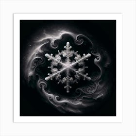 Snowflake Art Print