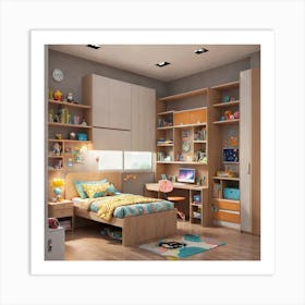 Child'S Bedroom Art Print