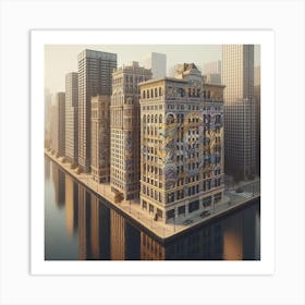 Chicago Skyline Art Print