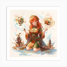 Nintendo Character Art Print