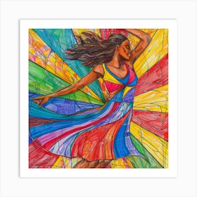 Dancer 3 Art Print