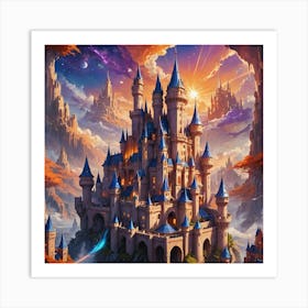 Castle In The Sky 1 Art Print