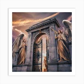 Angels At The Gate Art Print