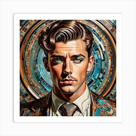 'The Man In The Suit' 1 Art Print