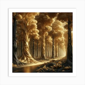 Fantasy Forest Art Print