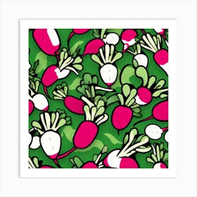 Radishes 61 Art Print