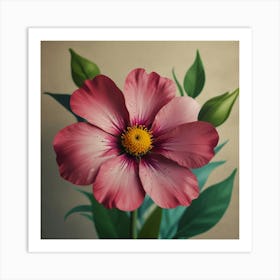 Cosmos Flower Art Print