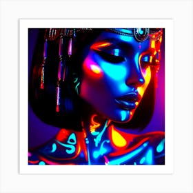 Cleopatra Portrait Artwork 98 Art Print