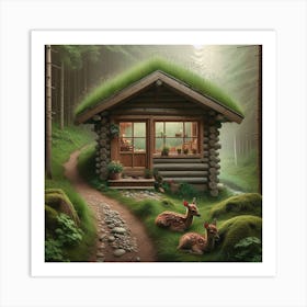 Dream house1 Art Print