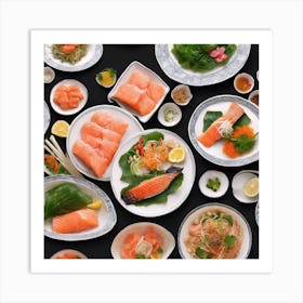 Asian Cuisine Art Print