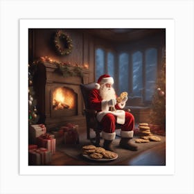 Christmas Stock Videos & Royalty-Free Footage Art Print