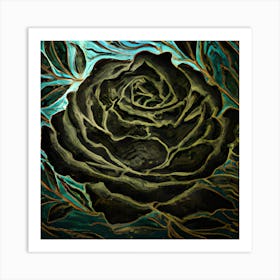 Beautiful Rose Art Print