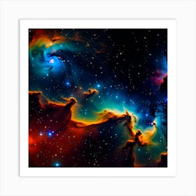 Nebula 64 Art Print