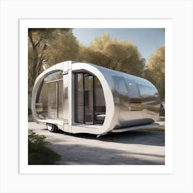 Futuristic Mobile Home 8 Art Print