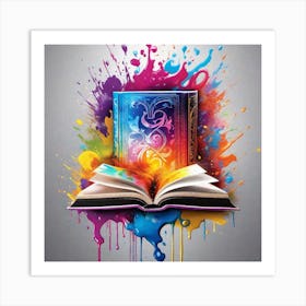 Book Cover Art Print