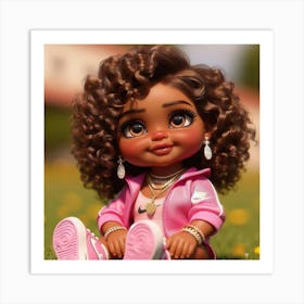 Nike Doll 7 Art Print