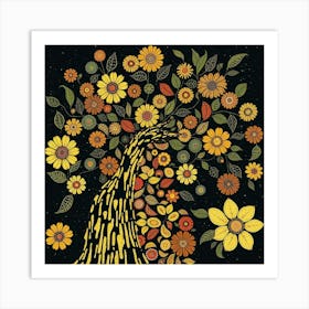 Gustav klimt art print 5 Art Print