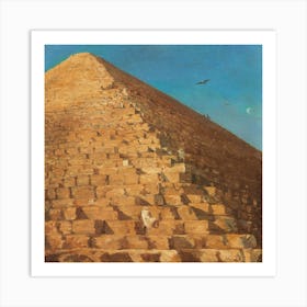 Great Pyramid Of Giza Art Print