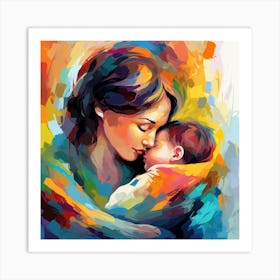 Mother And Child Art Print