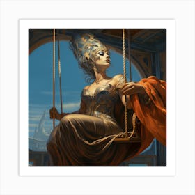 Gondolier Art Print