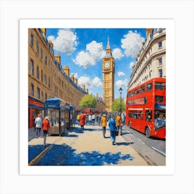 Imagining London Art Print