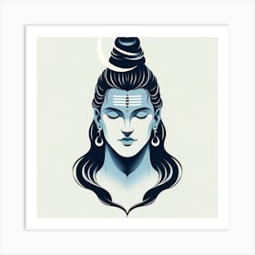 Lord Shiva 3 Art Print