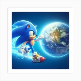 Sonic The Hedgehog 41 Art Print