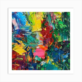 Abstract Painting 1229 Art Print