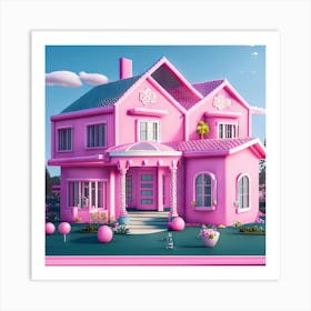 Barbie Dream House (317) Art Print