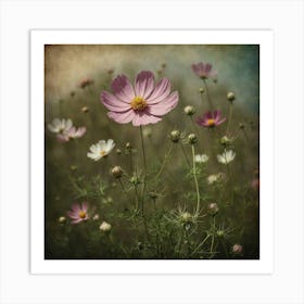 Cosmos Art Art Print