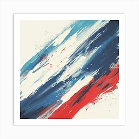 Russian Flag Art Print