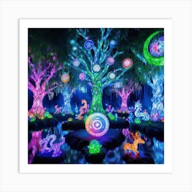 Enchanted Forest Art Print